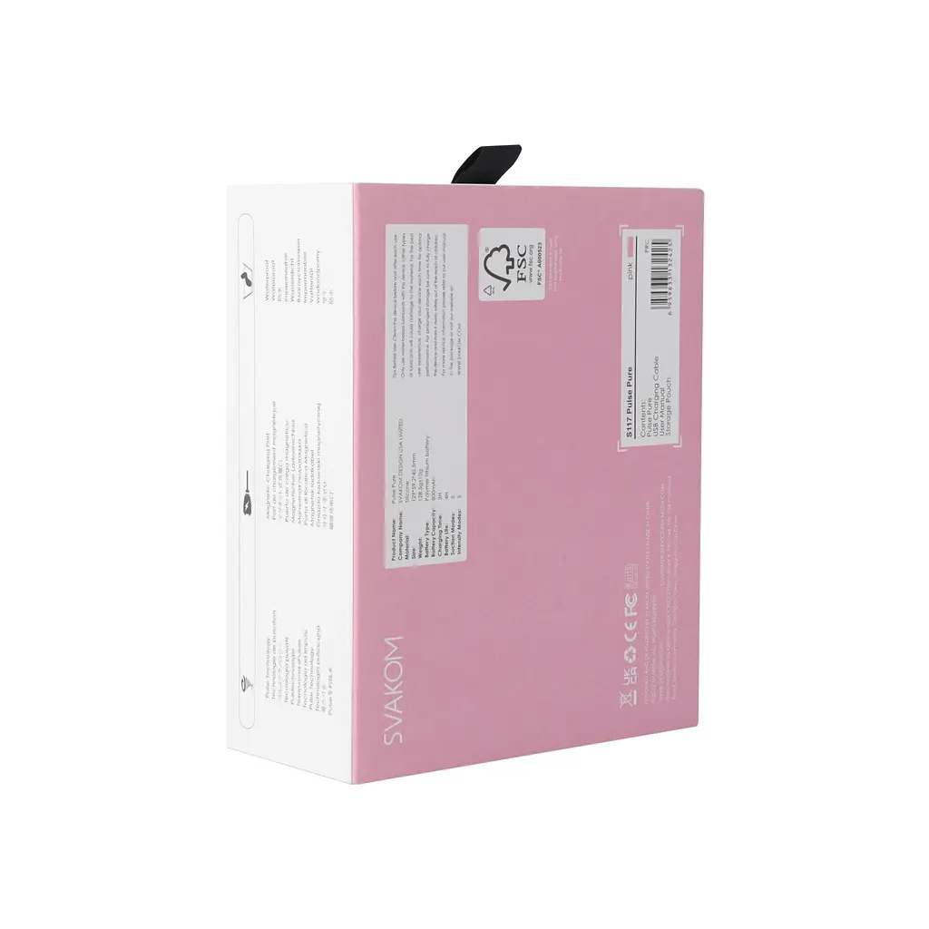 Вакуумний стимулятор Svakom Pulse Pure Pale Pink SVAKOM SO6993 92516 - фото 6