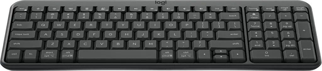 Клавіатура бездротова Logitech K250 Graphite (920-013822) - фото 3