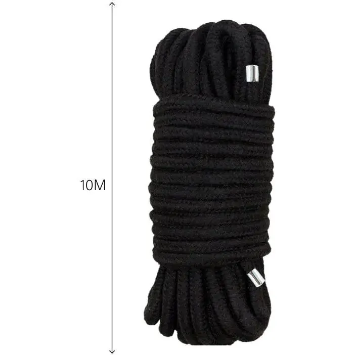 Мотузка для BDSM Mai Bondage Rope Black - фото 2
