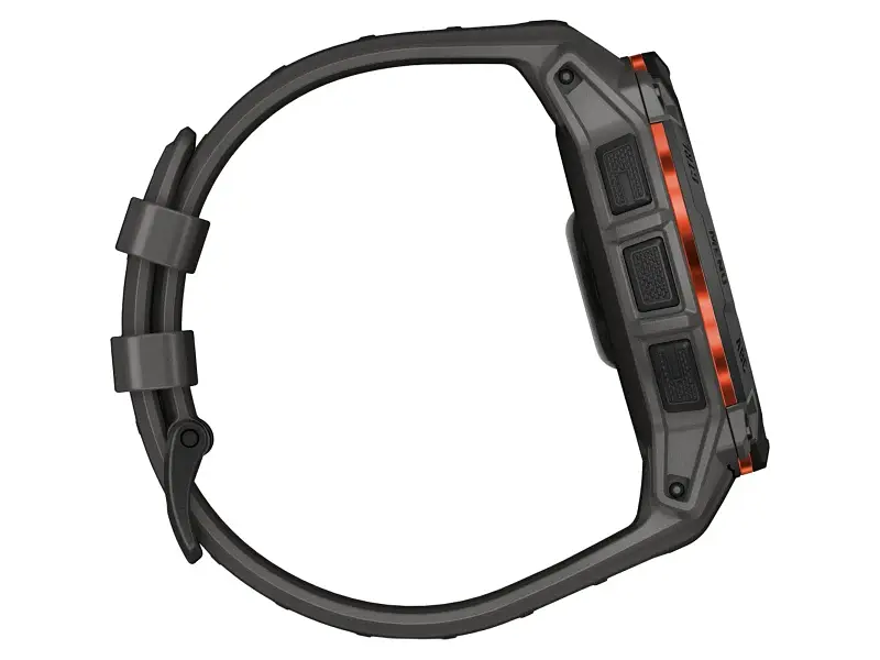 Смарт-годинник Garmin Instinct 3 50mm Solar Black with Charcoal Band (010-02935-00) - фото 4