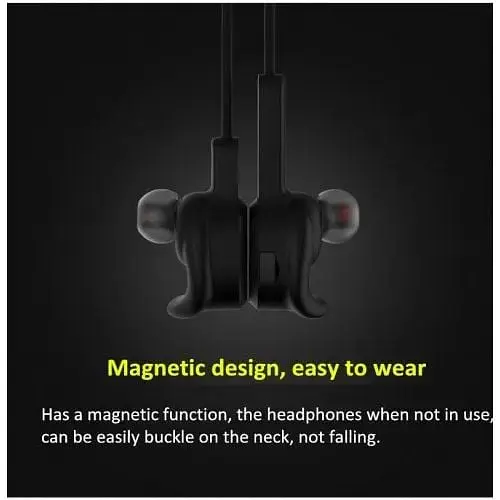 Бездротова стереогарнітура Remax Bluetooth RB-S5/RM-S5 чорна - фото 8