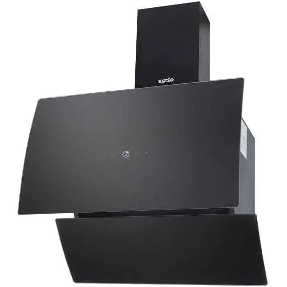 Вытяжка наклонная Ventolux Space 60 BK (1200) TRC AO - фото 2