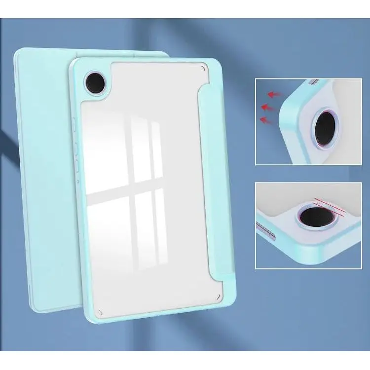 Чехол-книжка BeCover Soft Edge с креплением для стилуса для Samsung Galaxy Tab A9 SM-X115 8.7" Light Blue (710358) - фото 3