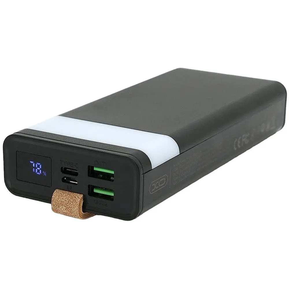 Повербанк Voltronic XOPR1129 Flashlight 20000 mAh 2 USB Type-C QC 22.5W/PD 20W (29303) - фото 2