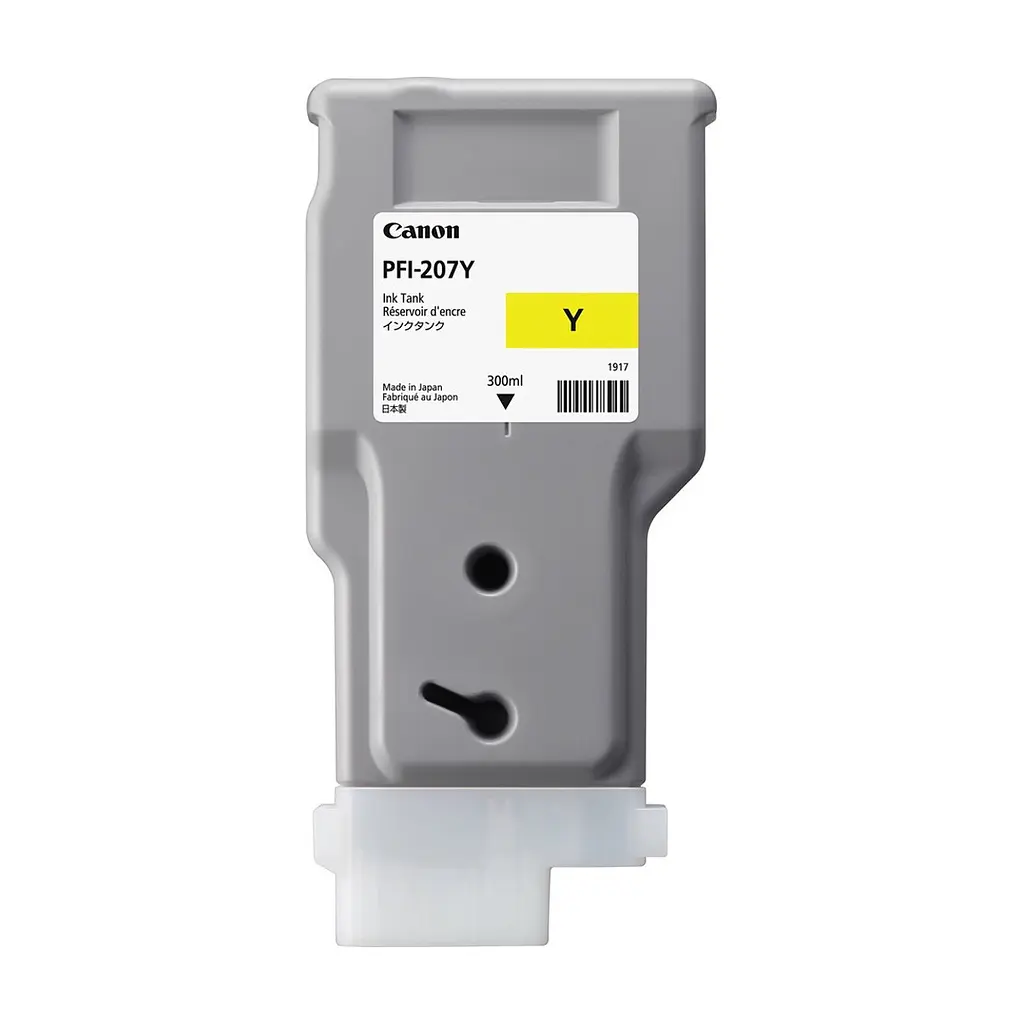 Картридж Canon PFI-207Y 300ml yellow (8792B001) - фото 2
