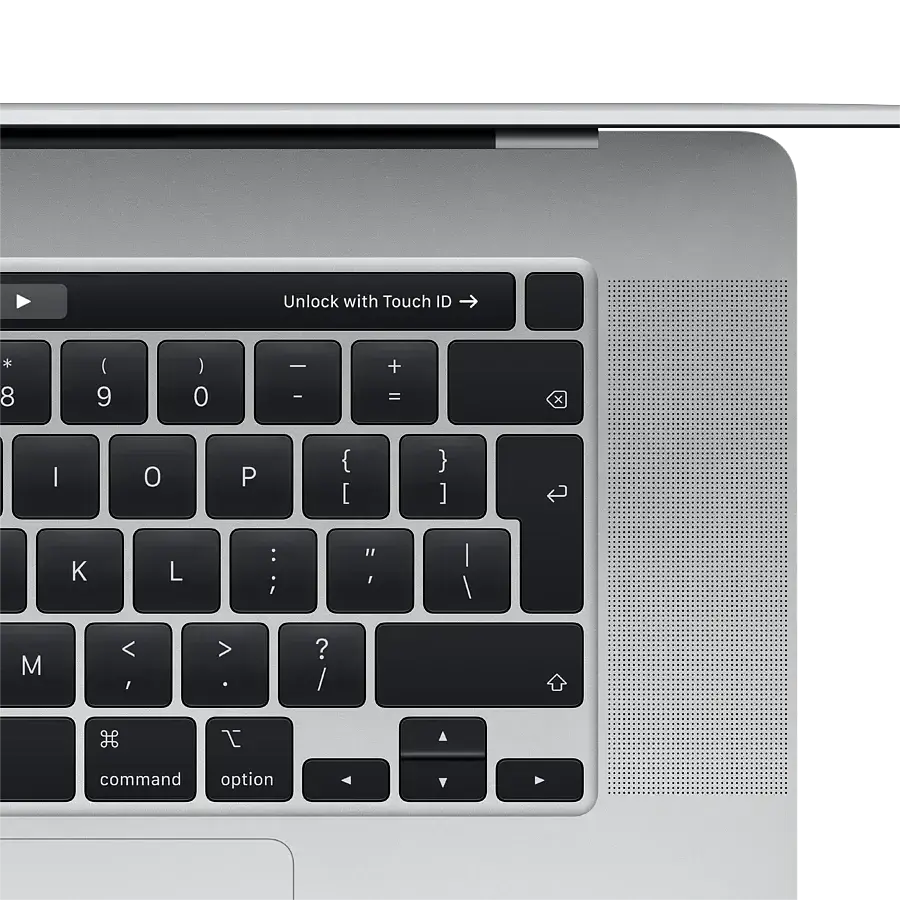 Apple MacBook Pro 16" з Touch Bar 64 ГБ, 1 ТБ Intel Core i9 сріблястий Seller Refurbished - фото 4