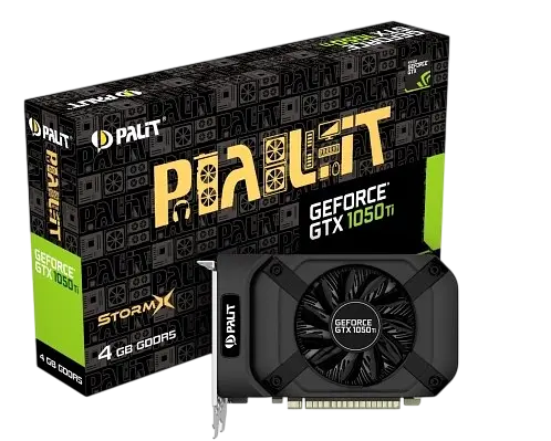 Відеокарта GeForce GTX 1050 Ti 4GB Palit StormX (NE5105T018G1-1070F) Б/В - фото 3