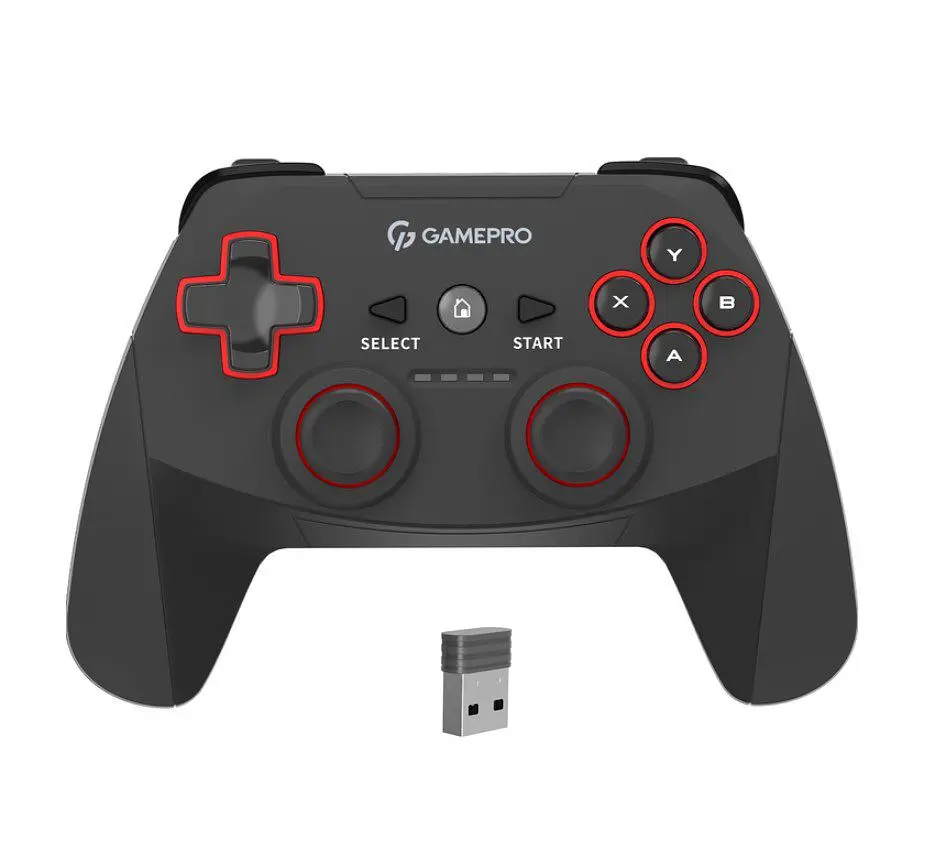 Геймпад джойстик GamePro GP-600 Black 2.4G Wireless PC/PS3/Android