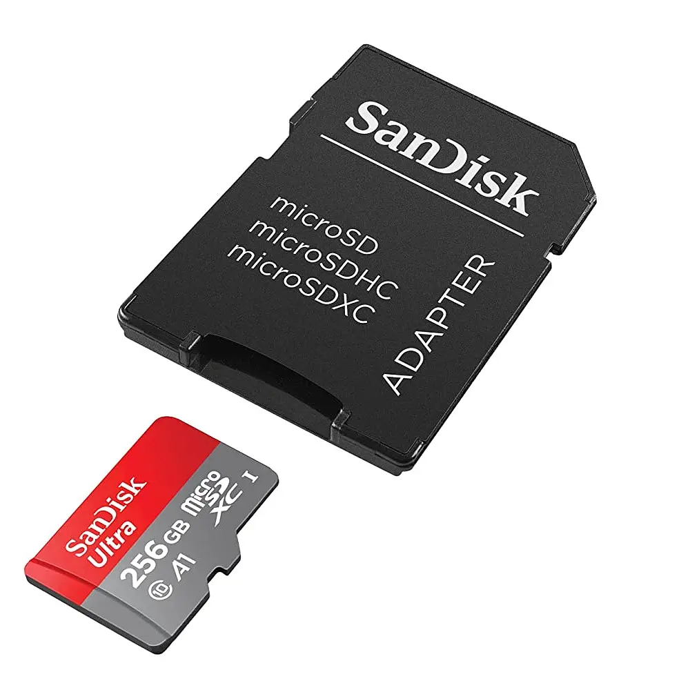 Карта пам'яті microSDXC (UHS-1) SanDisk Ultra 256Gb class 10 A1 (150MB/s) (adapter SD) (SDSQUAC-256G-GN6MA) - фото 3