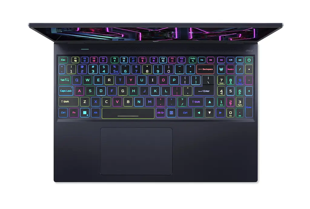 Ноутбук Acer Predator Helios 16 PH16-71 16 'WQXGA, Intel i9-13900HX, 32GB, F2TB, NVD4080-12, Win11 (NH.QJSEU.004) - фото 7