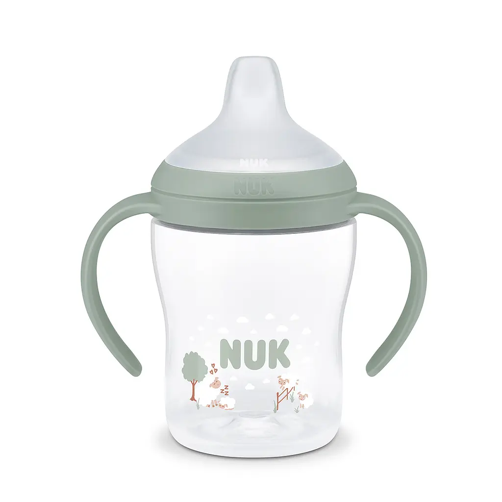 Поїльник з ручкою Nuk Perfect Match Learner Cup 150 мл вівця (3954235) - фото 2