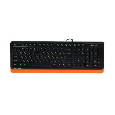 Клавіатура A4Tech FKS10 USB Orange (4711421963398)