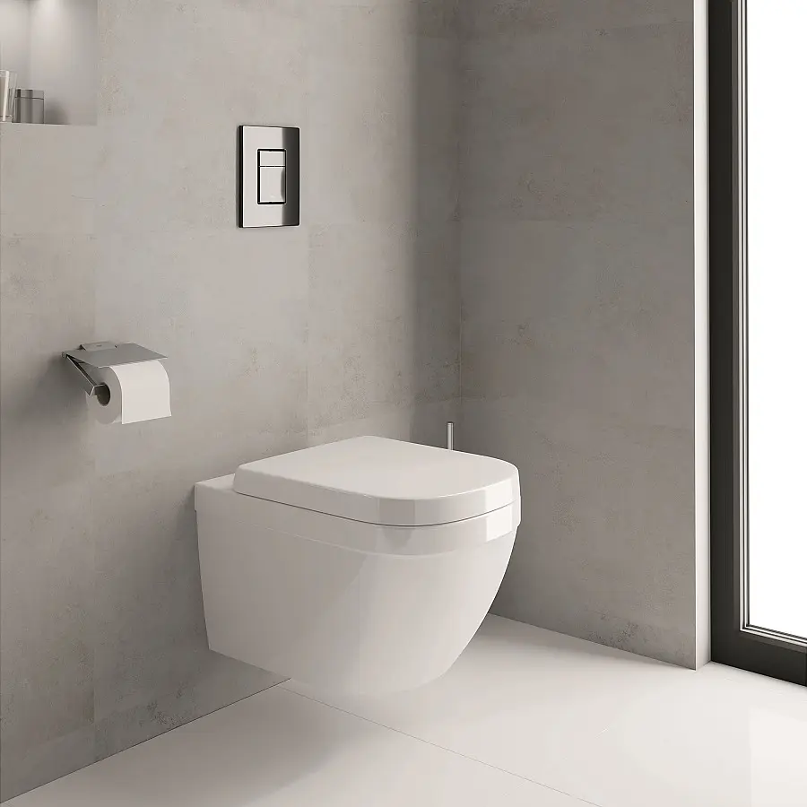 Панель змиву для унітазу, чорний глянець Grohe Skate Cosmopolitan 38732KV0, Чорний - фото 10