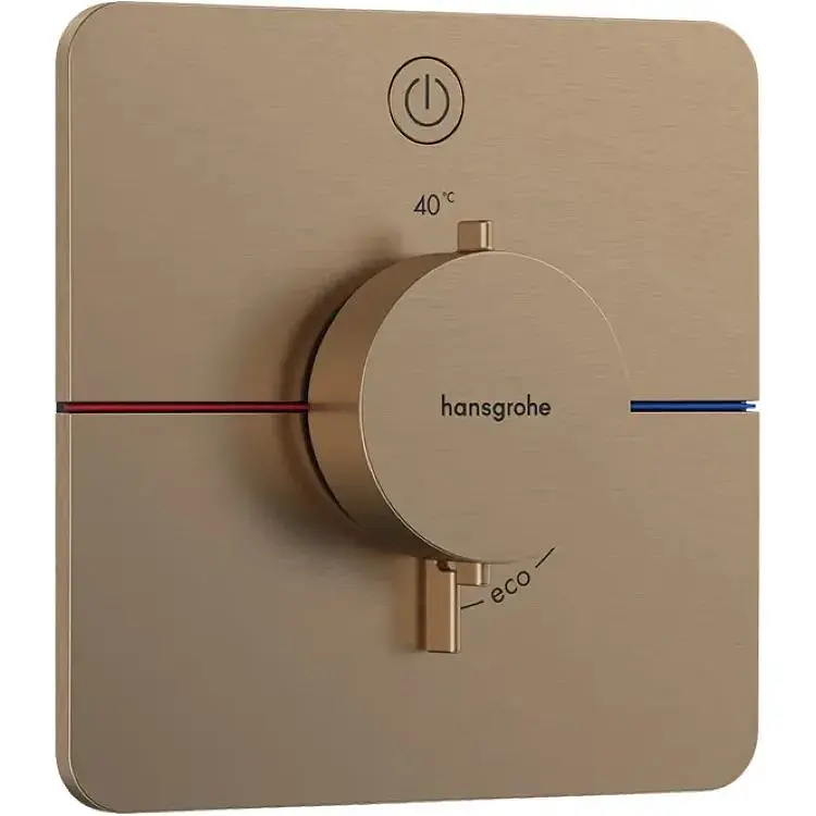 Термостат для душу Hansgrohe ShowerSelect Comfort Q brushed bronze 15581140