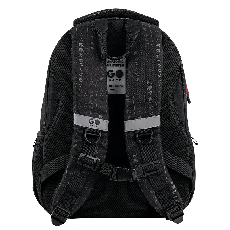 Рюкзак GoPack Education 175M-8 Anime boy Чорно-червоний (GO26-175M-8) - фото 6