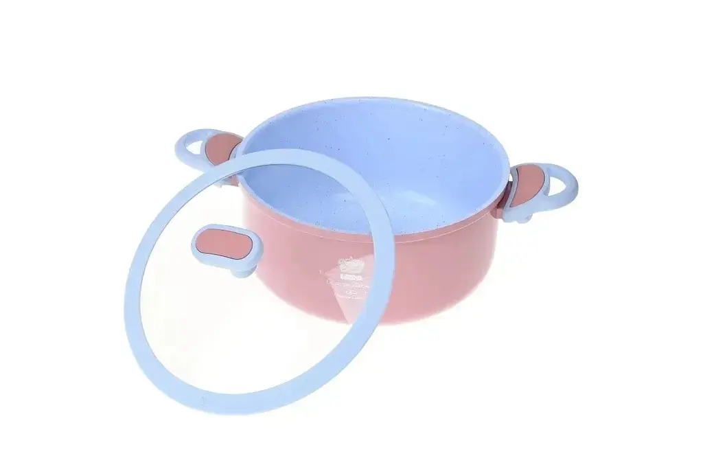 Набор посуды Lora Ravenna NA25KIT/PINK из 3 предметов розово-голубой - фото 3