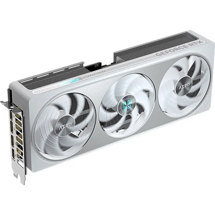 Відеокарта GeForce RTX 5070, Gigabyte, AERO OC, 12Gb GDDR7, 192-bit, HDMI/3xDP, 2625/28000 MHz, 16-pin (GV-N5070AERO OC-12GD) - фото 5