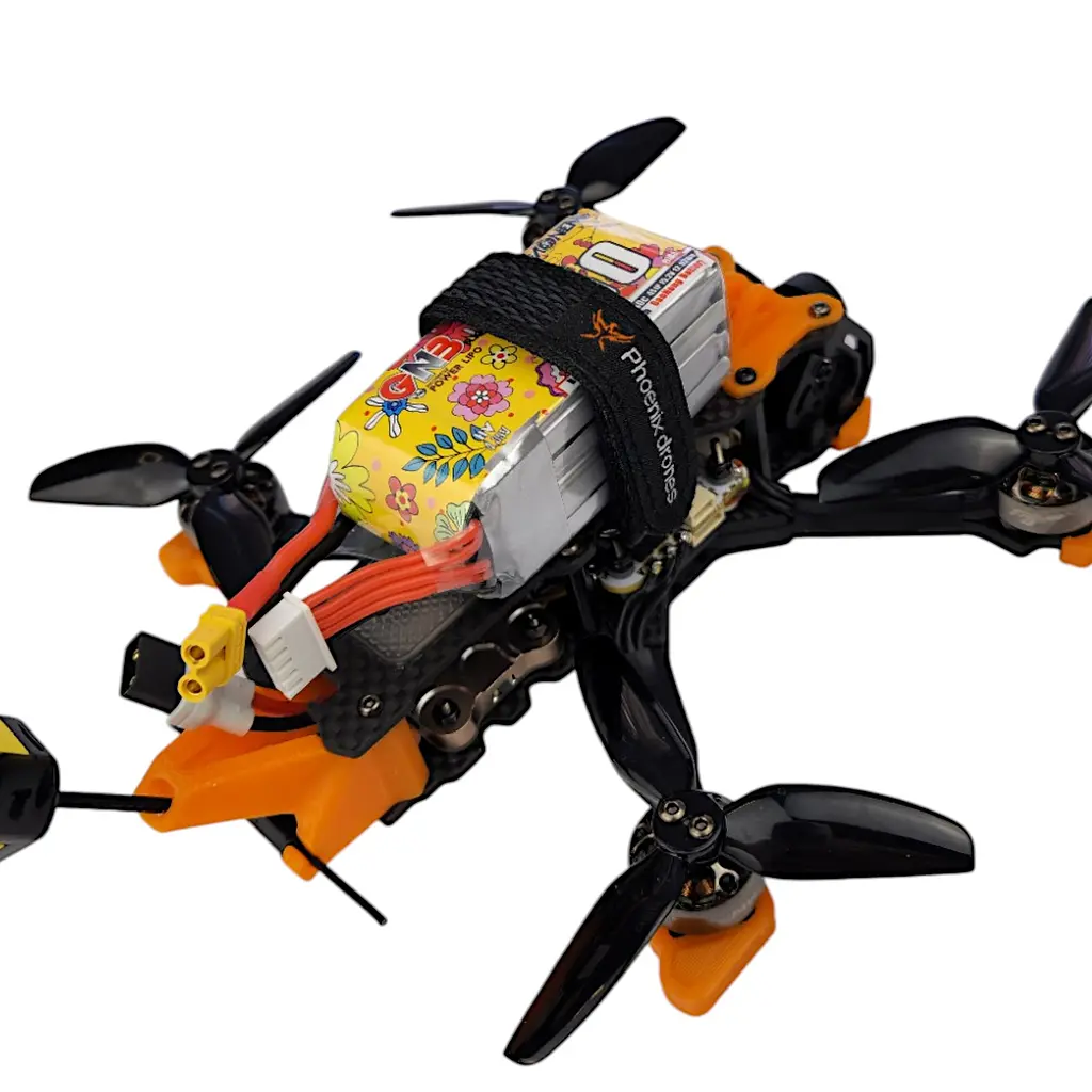 Стреп для кріплення батареї Phoenix drones — ремінець ліпучка 15x250 мм - фото 2