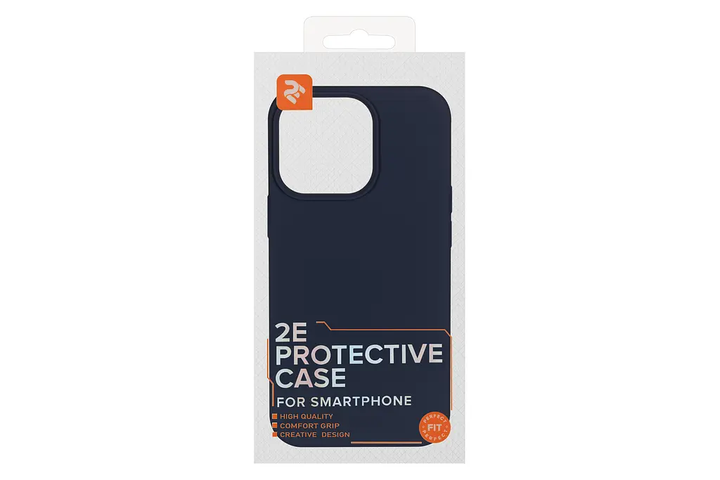 Чехол 2Е Basic для iPhone 13 Pro, Liquid Silicone, синий темный 2E teh0019497 - фото 2