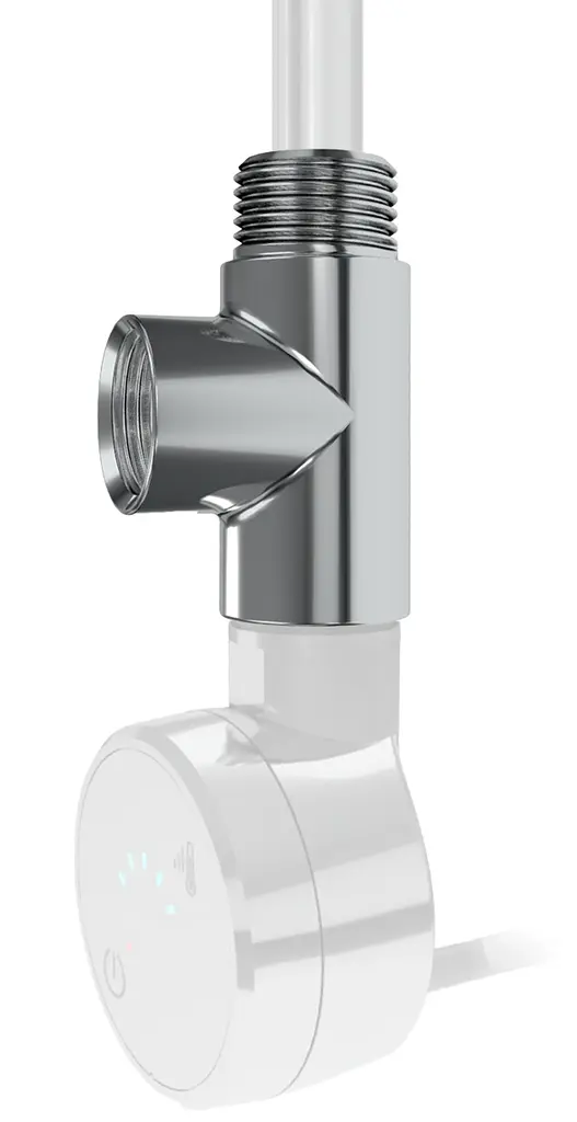 Трійник Navin для підключення ТЕНа, 1/2", хром 12-228153-3680, Хром