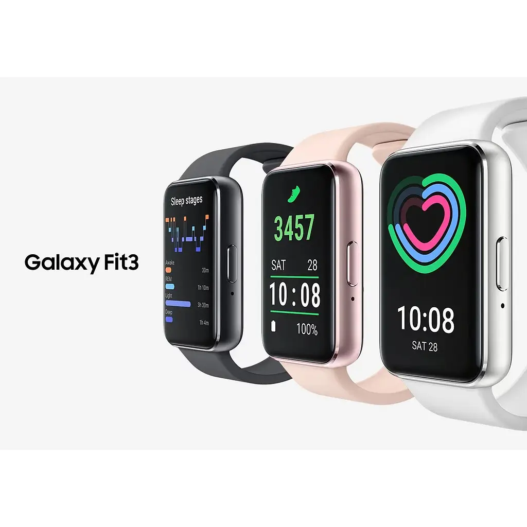 Фитнес-трекер Samsung Galaxy Fit 3 40мм (R390) AMOLED, BT 5.3, 16/256МБ, серебристый - фото 7