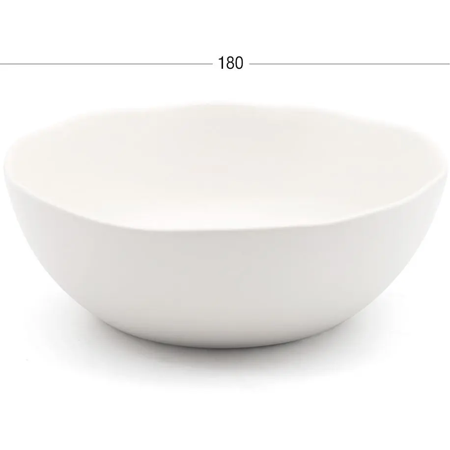 Тарелка глубокая МВМ My Home KP-31, 18 см, белая (KP-31 WHITE) - фото 2