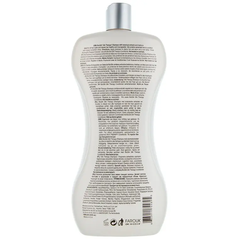 Шампунь для волосся BioSilk Silk Therapy 1006 мл - фото 2
