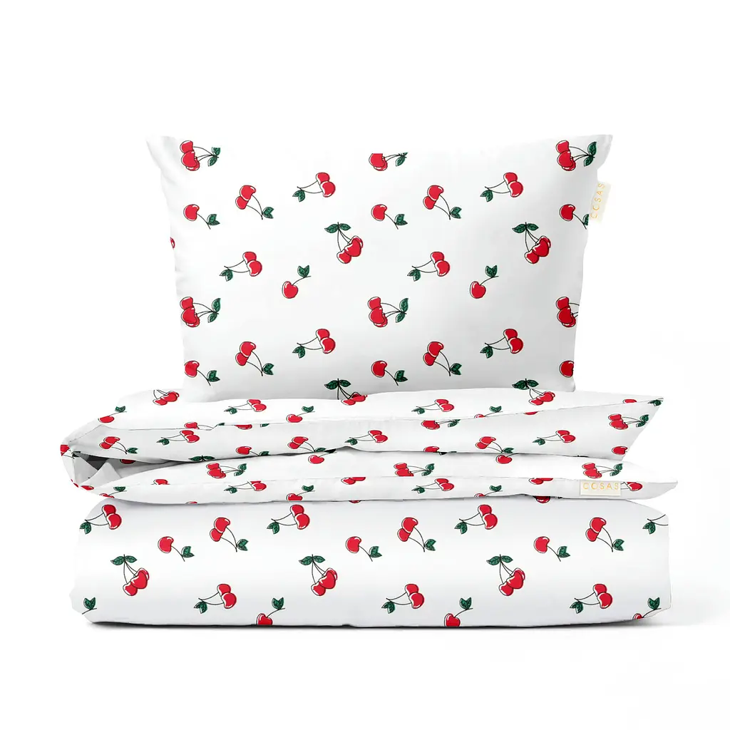 Дитяча постіль Cosas Cherry без простирадла 110х140 см (CherryBerry_140_2)