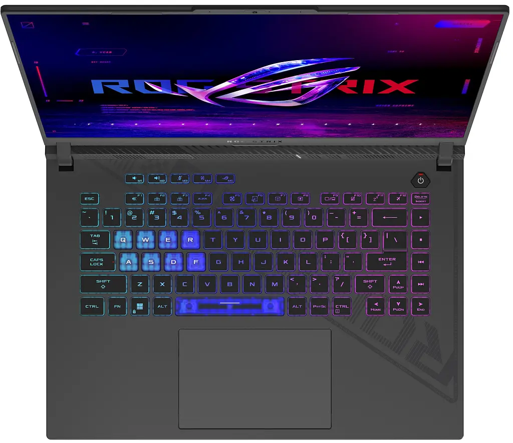 Ноутбук ASUS ROG Strix G16 G614JU-N4131 16' QHD+ IPS, Intel i5-13450HX, 16GB, F512GB, NVD4050-6, NoOS (90NR0CC1-M006D0) - фото 4
