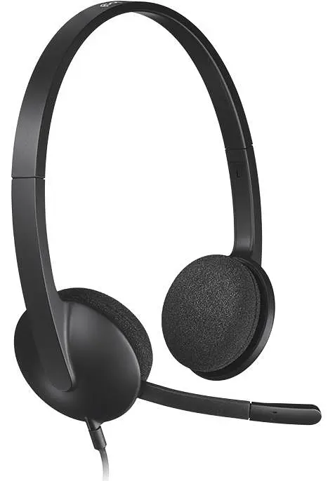 Гарнітура Logitech Stereo Headset H340 (5990386) - фото 4