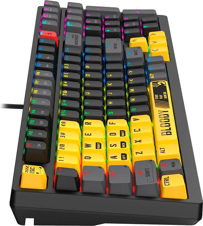 Клавиатура Bloody S98 Sports Lime [88769] - фото 8