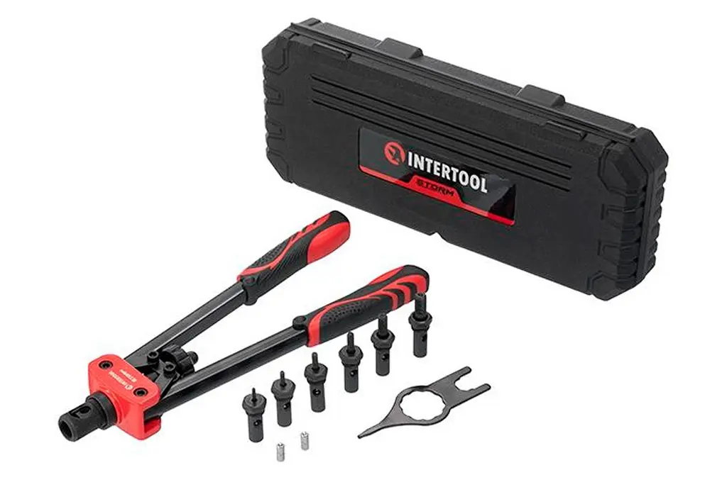 Заклепочник ручний для різьбових заклепок Intertool Storm RT-0020 360 мм М3 x М4 x М5 x М7 x М8 x М10 - фото 3