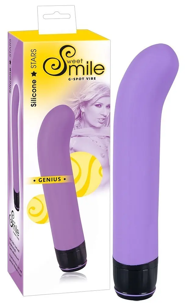 Вібратор Sweet Smile G-Spot Vibe Genius 20 см фіолетовий - фото 7