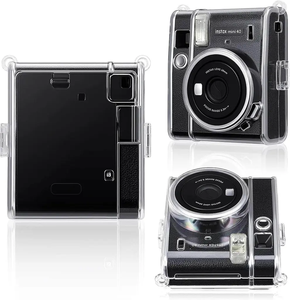 Чехол для фотоаппарата Fujifilm Instax Mini 40 Прозрачный - фото 5