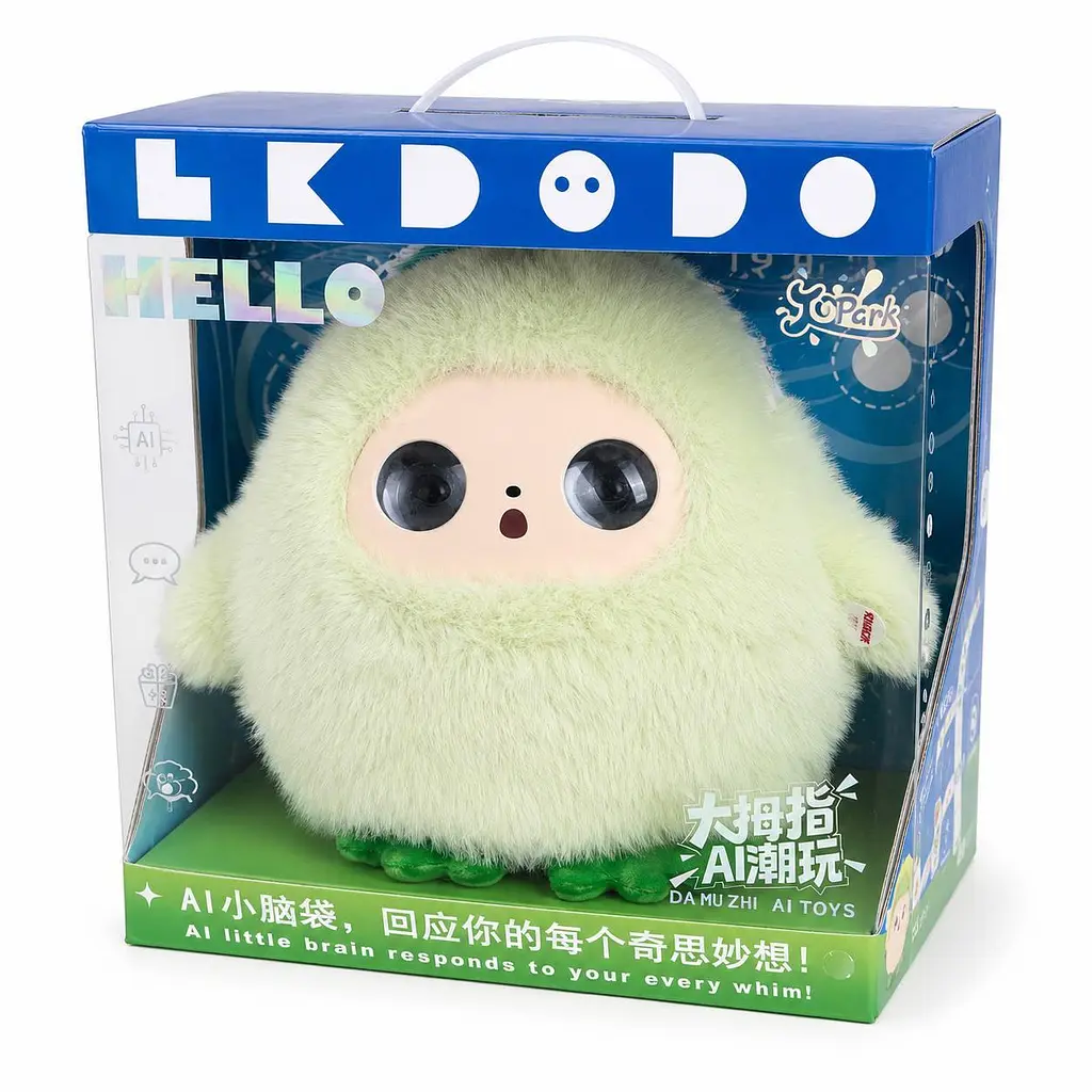 Інтерактивний пухнастик іграшка Bobo MINT Smart AI Plush Toy з підтримкою голосу Wi-Fi та мобільного застосунка Tuya - фото 3