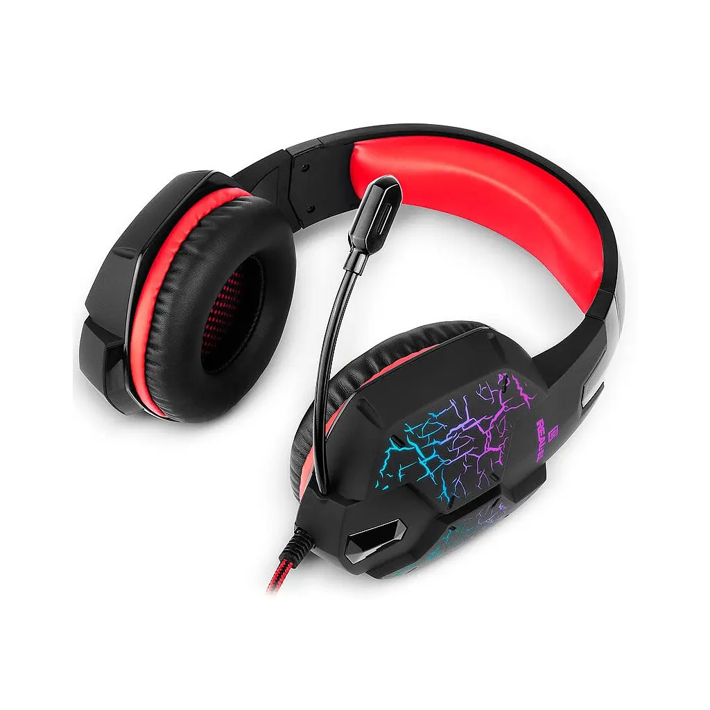 Навушники REAL-EL GDX-7750 Black-Red - фото 2