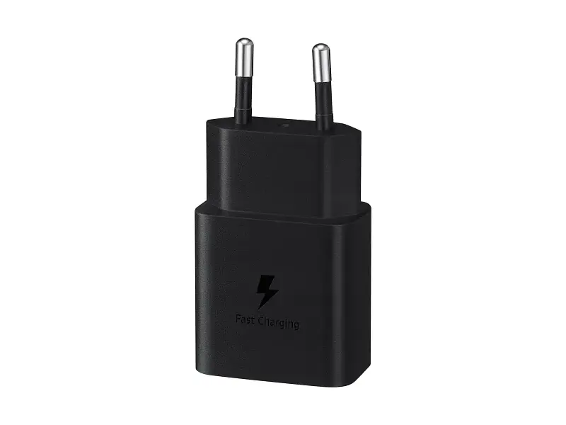 Мережевий зарядний пристрій Samsung 15 W PD Black (EP-T1510NBEGEU)