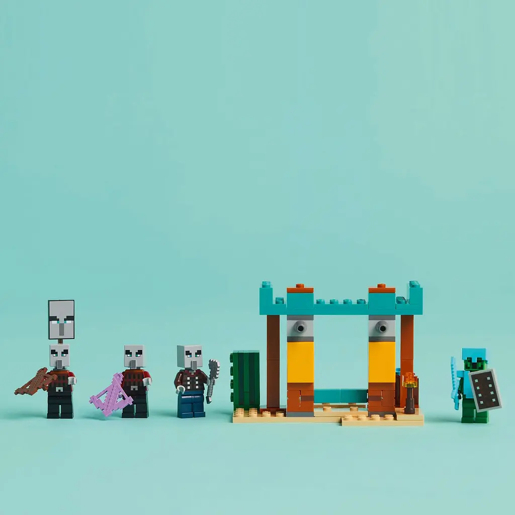 Конструктор LEGO Minecraft Пустынный патруль разбойника 105 деталей (21267) - фото 3
