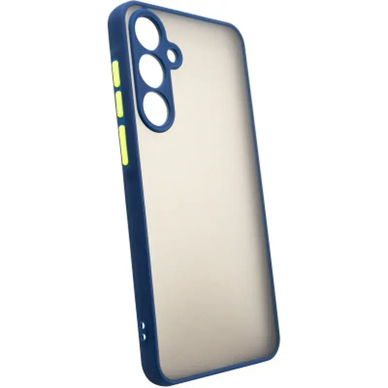 Чохол до мобільного телефона Dengos Matte Samsung Galaxy M55 5G (Blue) (DG-TPU-MATT-159) - фото 2