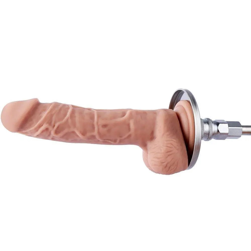 Крепление для фаллоимитаторов Hismith Suction Cup Adapter KlicLok на присоске для секс-машин 4.5" - фото 5