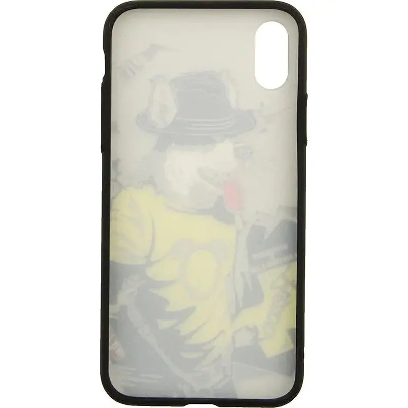 Чохол-накладка PUZOO TPU Case with UV Printing Hip Hop iPhone X RAP Alaskan Grey - фото 7
