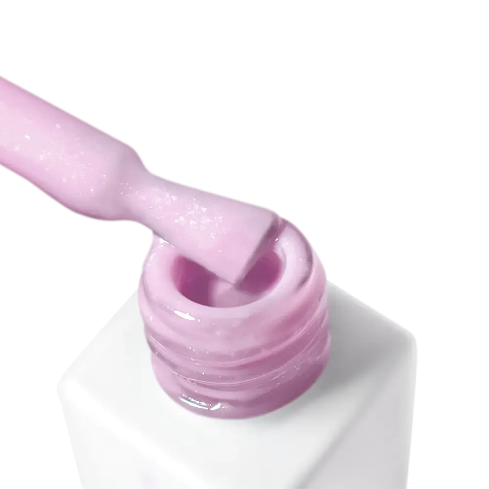 Рідкий гель для укріплення та моделювання Joia vegan PolyLiquid gel Lilac Veil 8 мл - фото 3