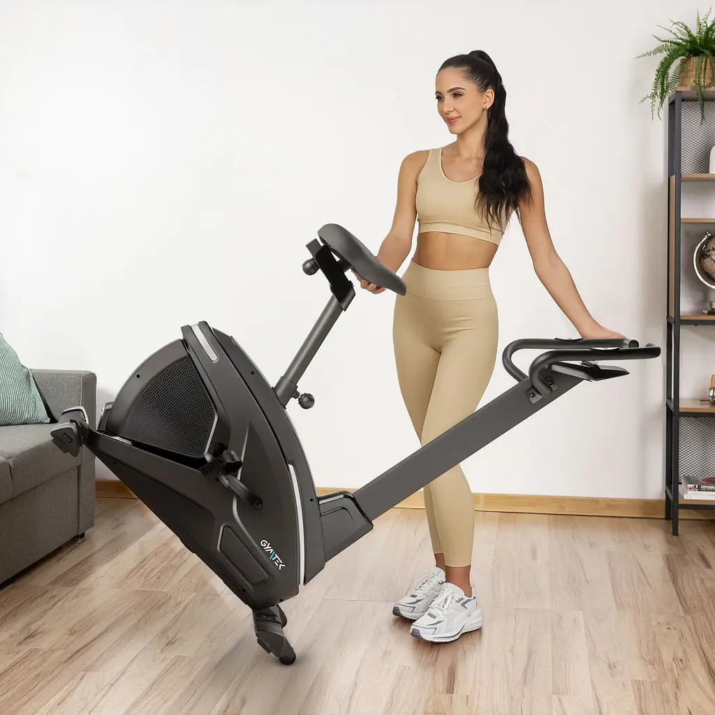 Велотренажер Gymtek XB2600 электромагнитный серебристый - фото 7