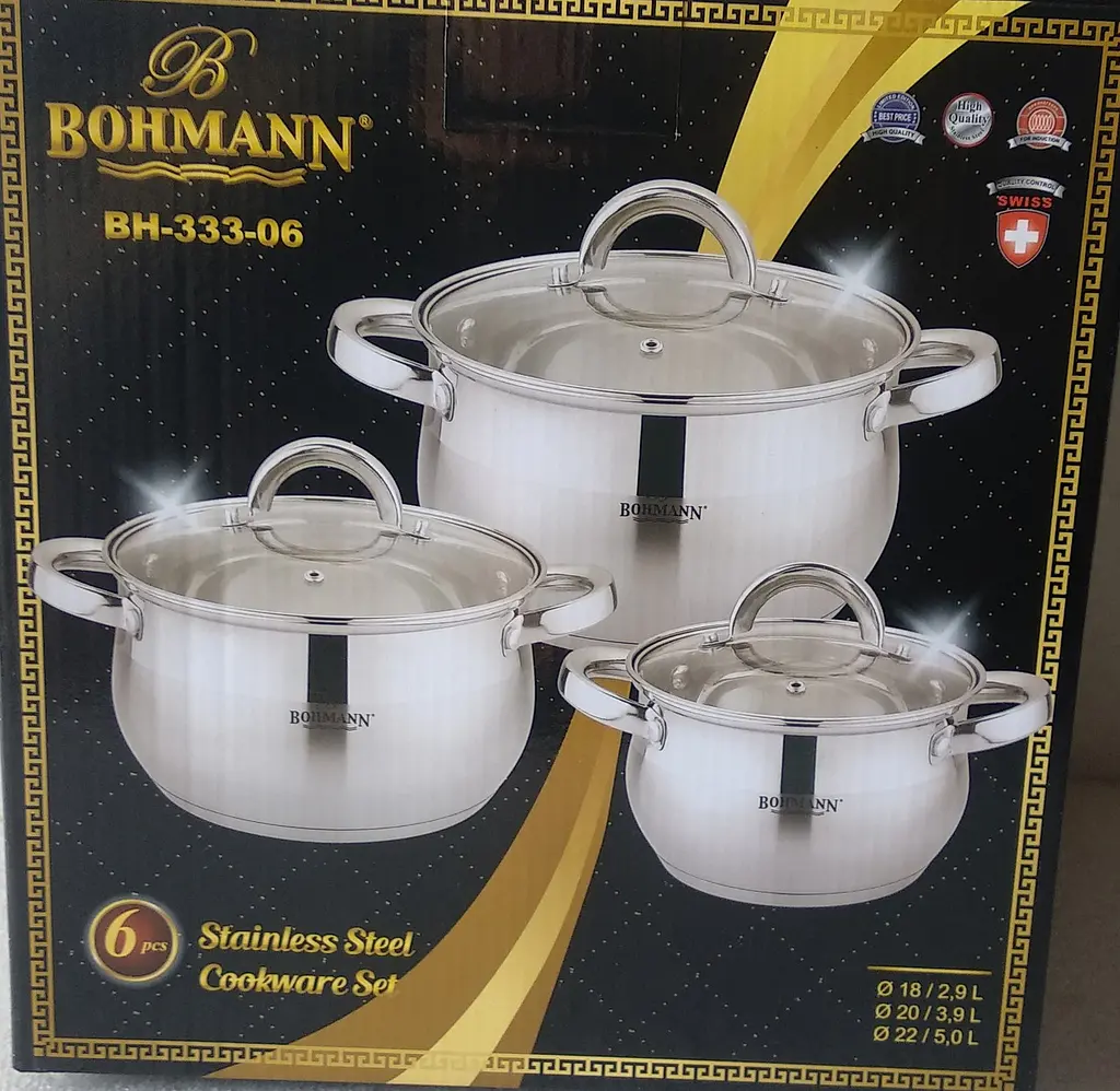 Набір посуду Bohmann BH 333-06 6 предметів - фото 10