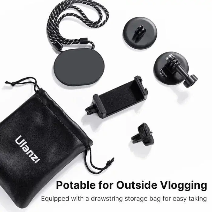 Магнітний кріплення на шию Ulanzi Ulanzi GP-17 Magnetic Holder GP-17 UV-3220 Black - фото 4