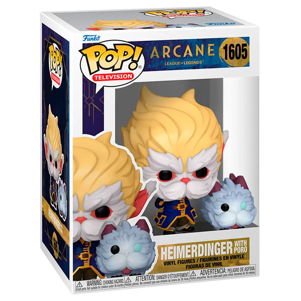 Игровая фигурка Funko Pop! Arcane Хеймердингер из Поро (80193) - фото 2
