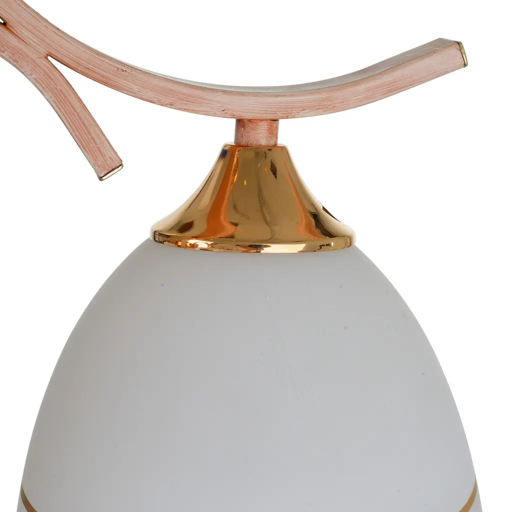 Люстра потолочная Brille классическая E27 60W BG (LK-674C/3) - фото 4