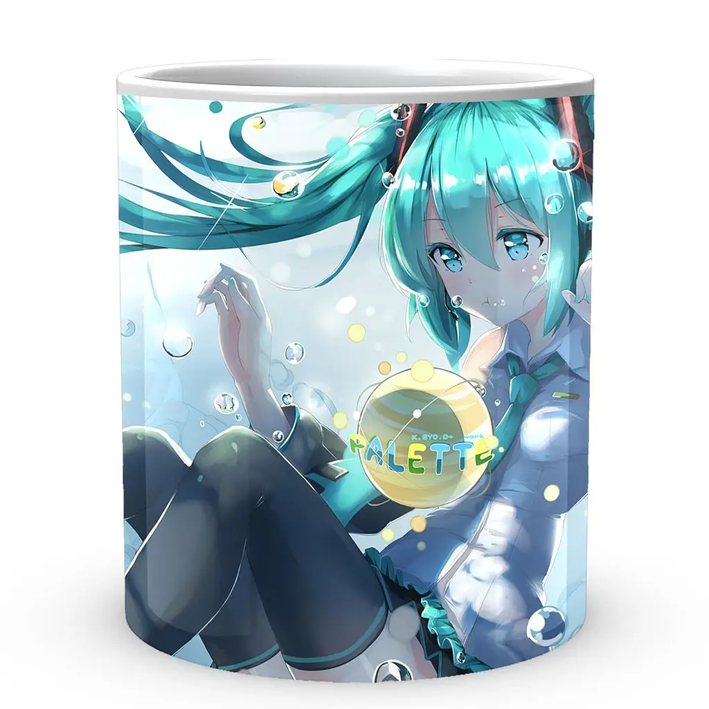 Кухоль GeekLand Hatsune Miku Хацуне Міку HM 02.09 330 мл білий - фото 2
