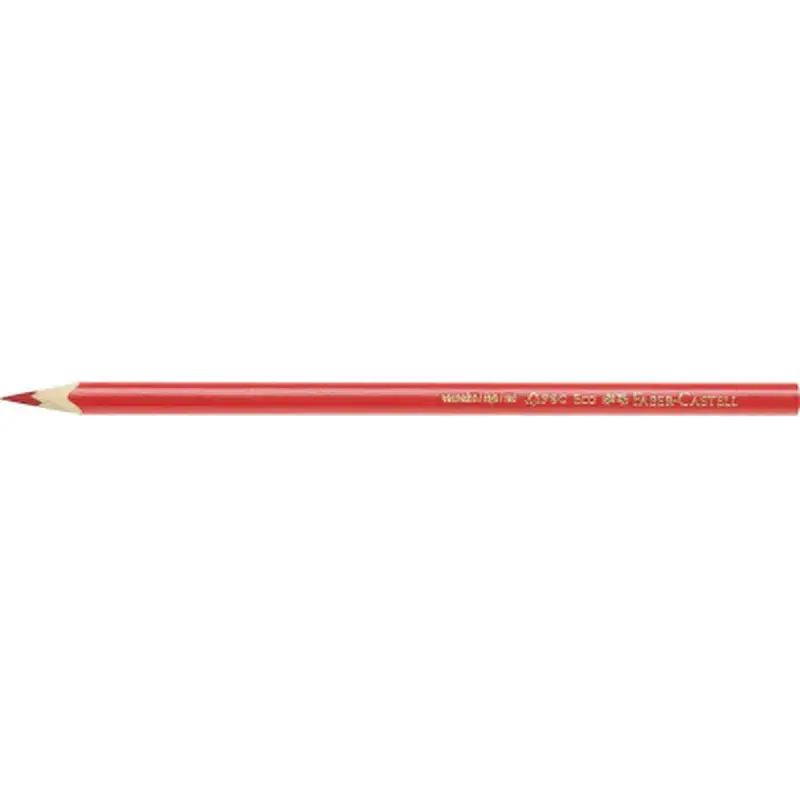 Олівці кольорові Faber-Castell 4 кольори тригранні + стругачка (120524) (21615) - фото 3