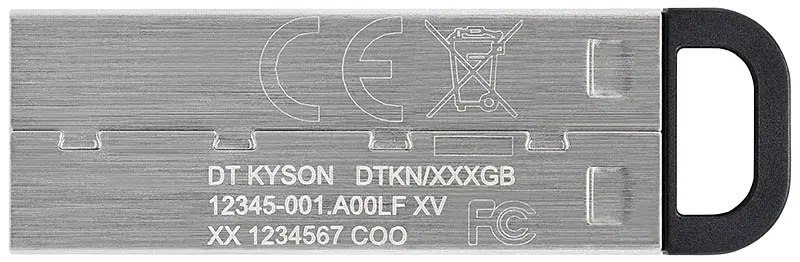 USB Flash Kingston DataTraveler Kyson USB 3.2 32Gb Silver Black - фото 3